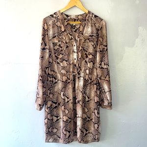 Banana Republic Heritage Collection Animal Print Dress